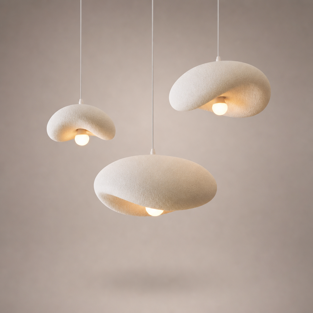 Bruma — Suspension nuage minimaliste en céramique