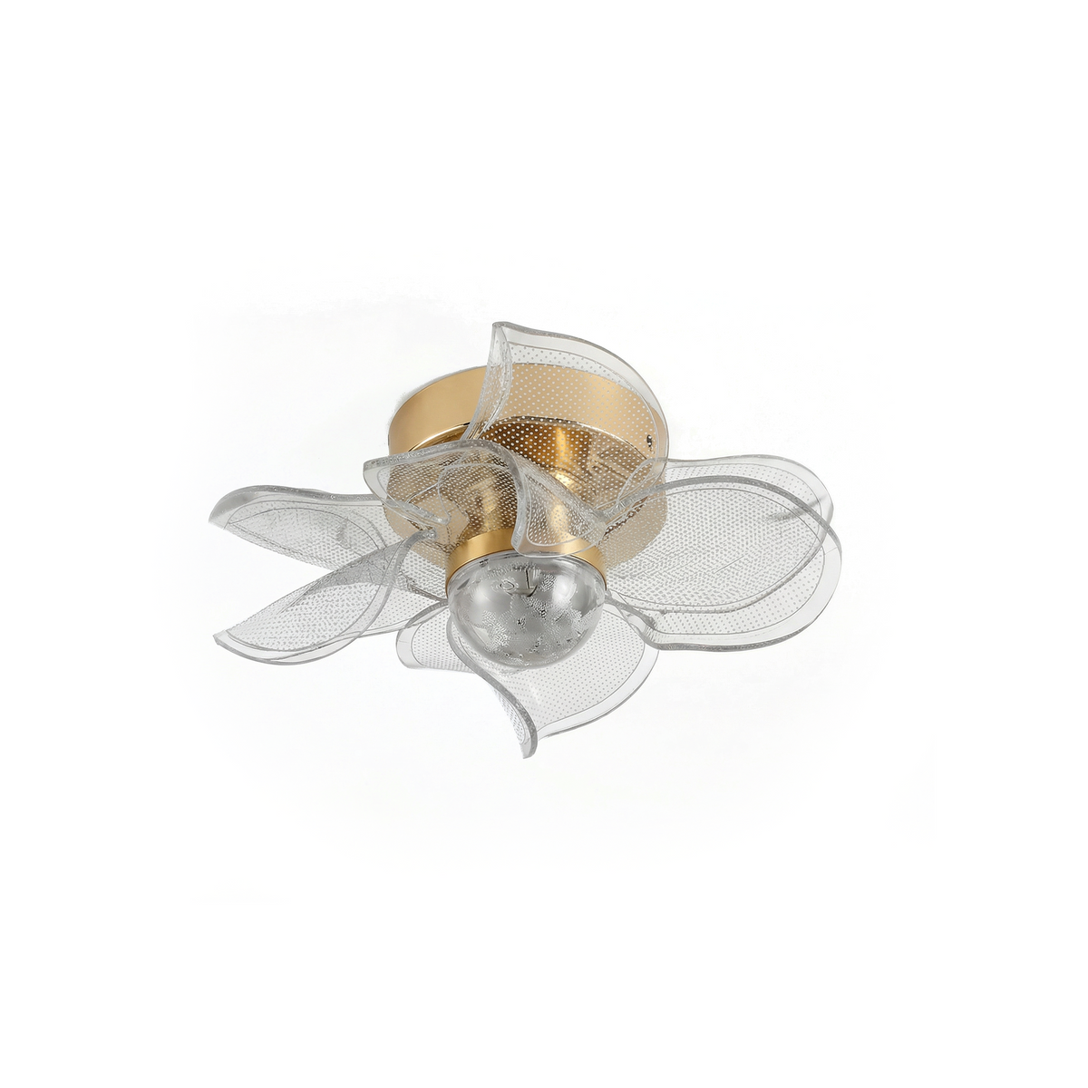 Plafonnier Doré Contemporain Quatre Formats – Modèle Rivièra (DIMOREE)