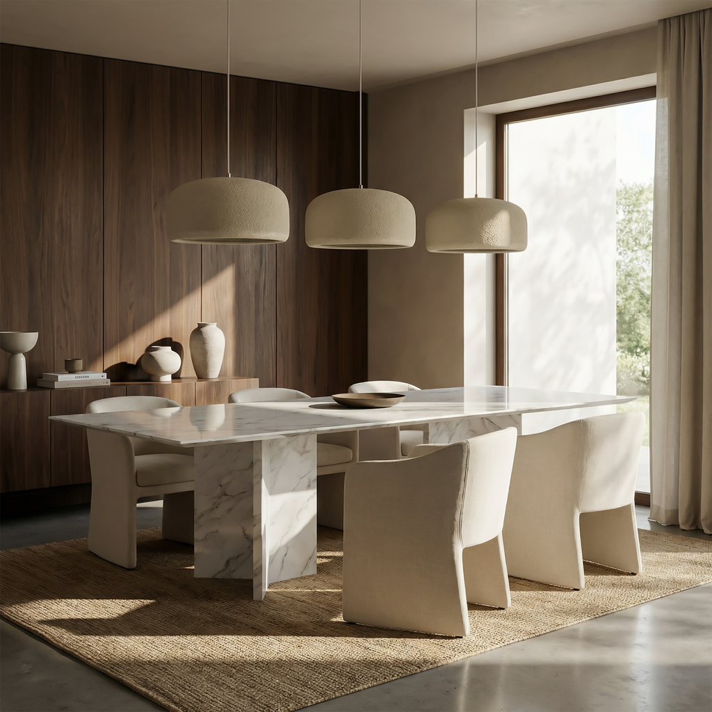 Polara — Suspension LED minimaliste en polymère