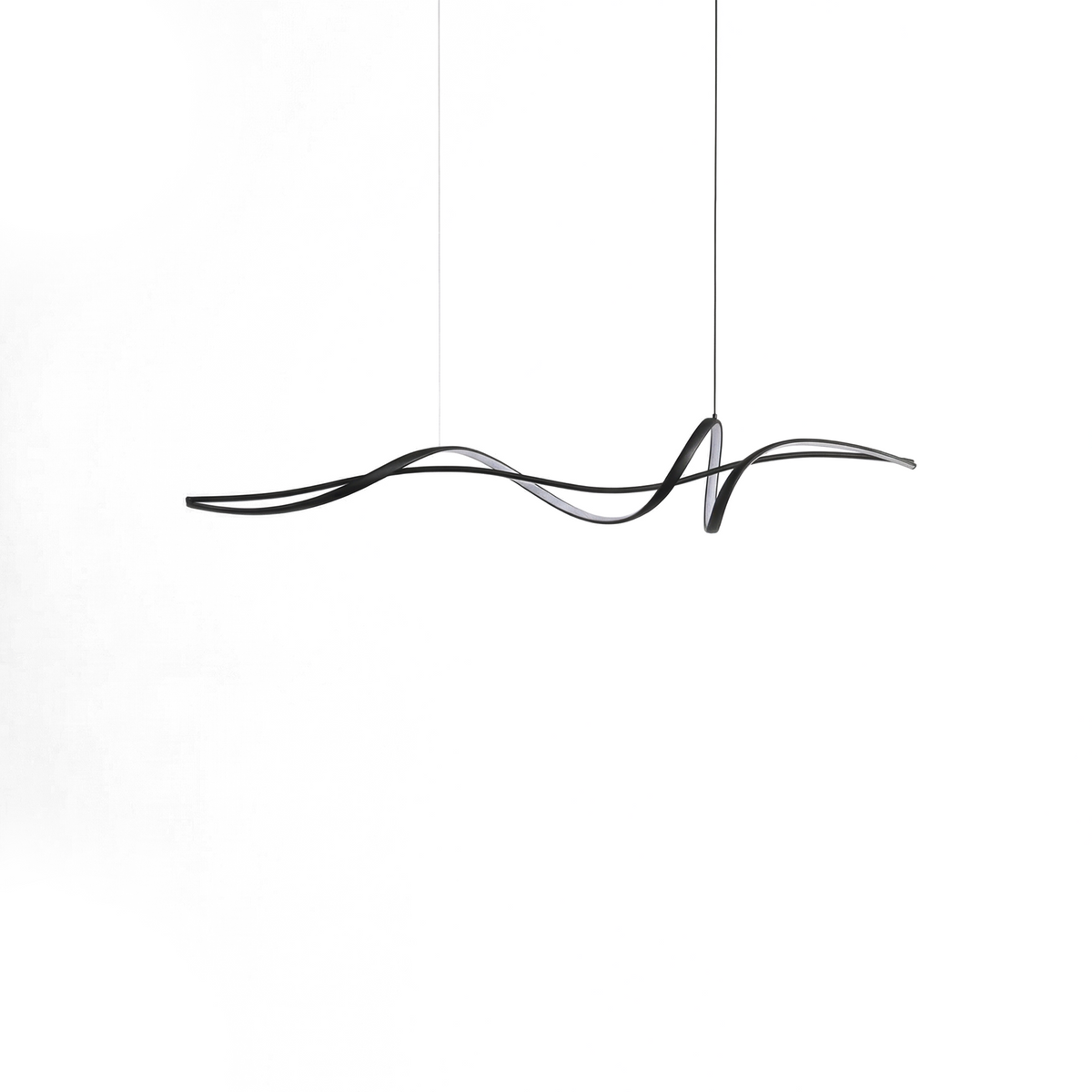 Lisara — Suspension linéaire LED à blanc réglable