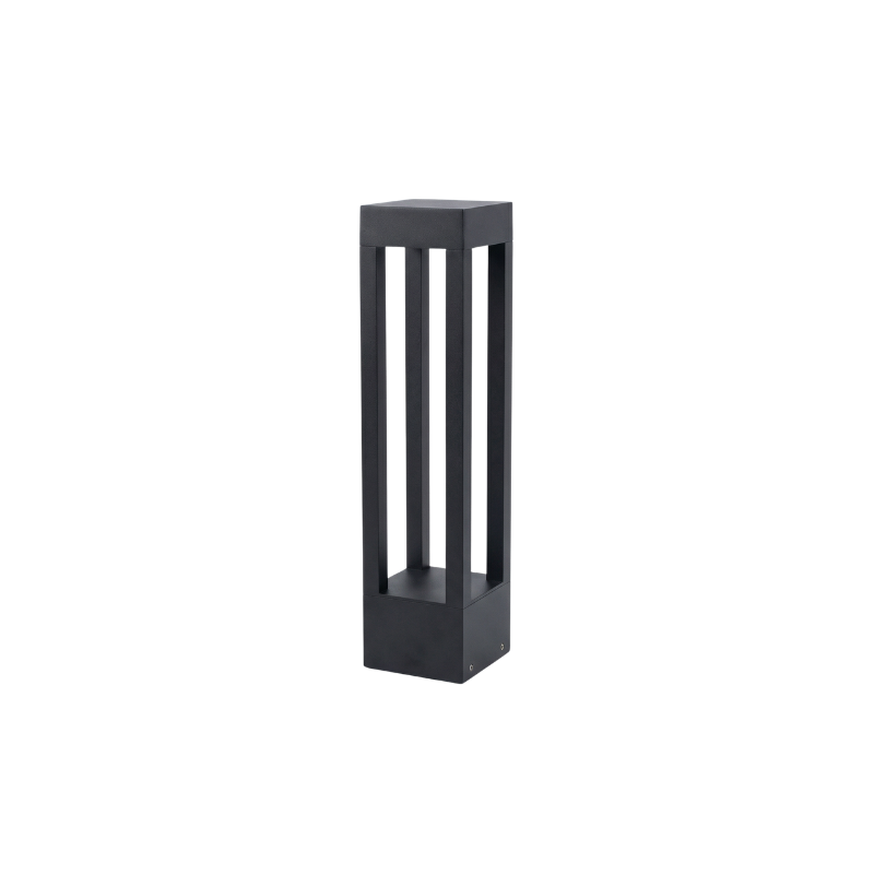 Lampadaire d'Extérieur Noir pour Terrasse – Modèle Elio (DIMOREE)