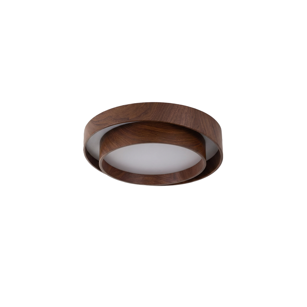 Plafonnier Minimaliste Finition Bois – Modèle Zéphyra (DIMOREE)