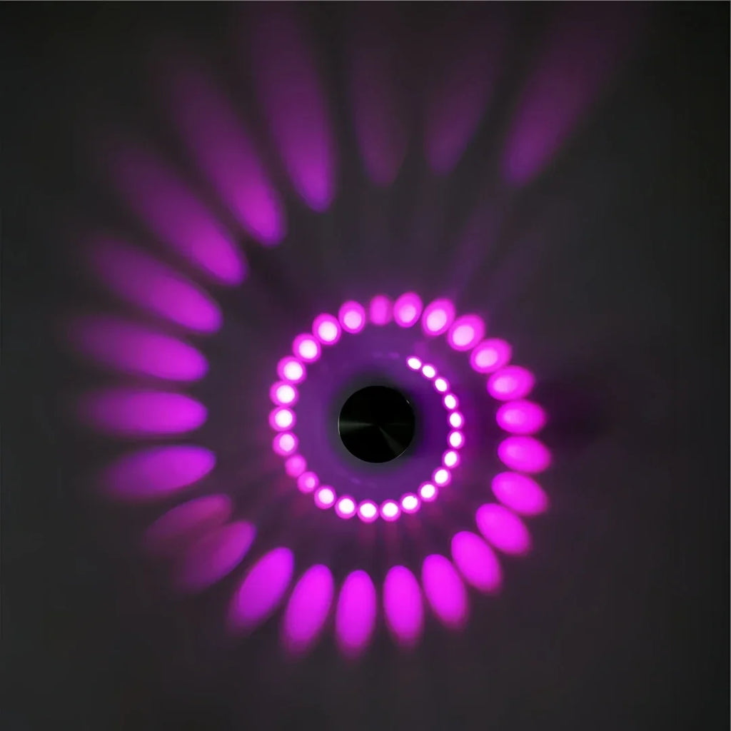 Spirella — Applique murale spirale en aluminium