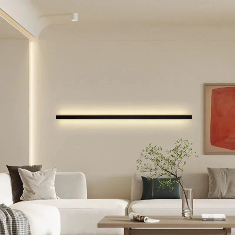 Pura — Applique murale linéaire minimaliste LED