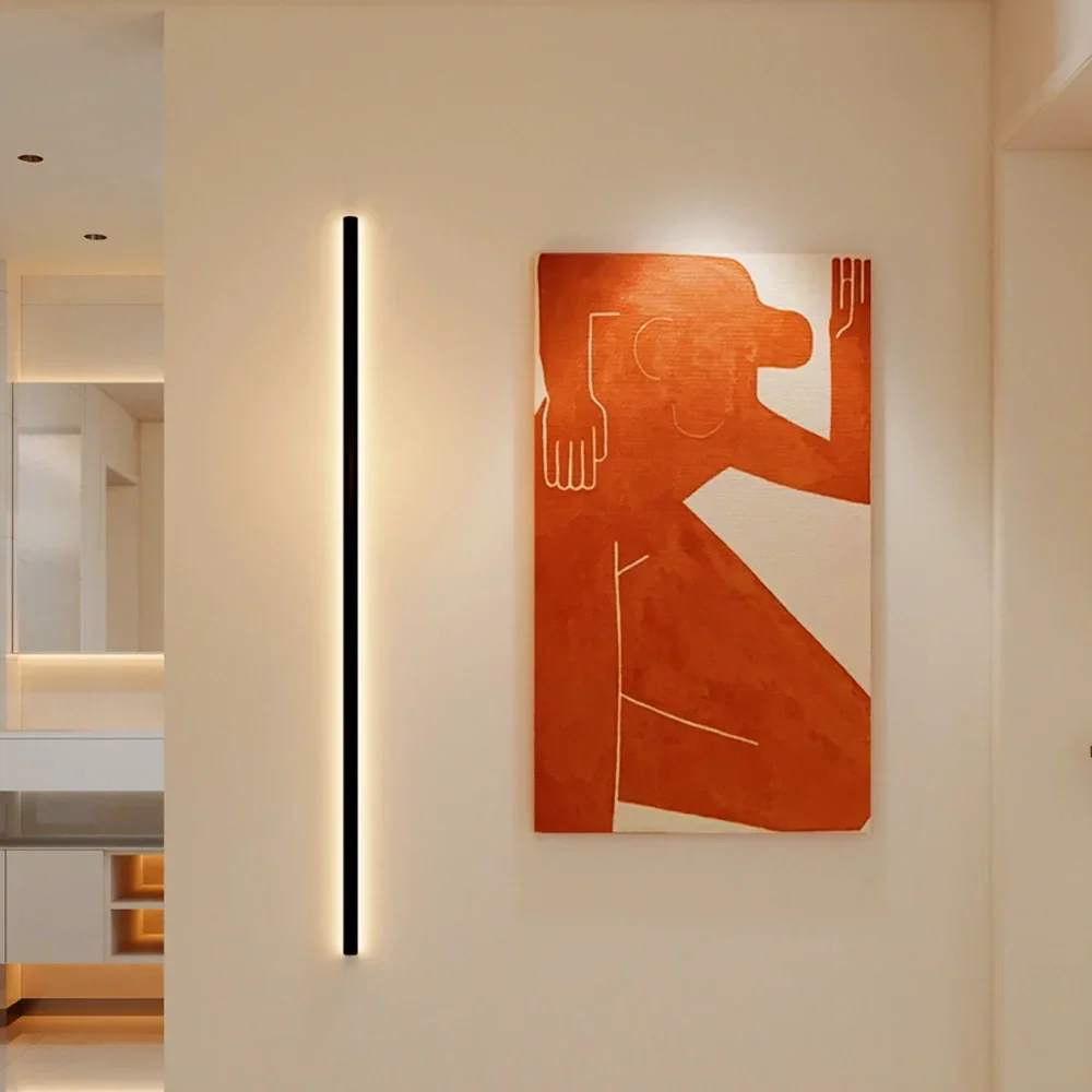 Pura — Applique murale linéaire minimaliste LED
