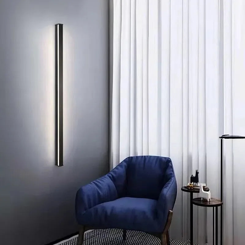 Pura — Applique murale linéaire minimaliste LED