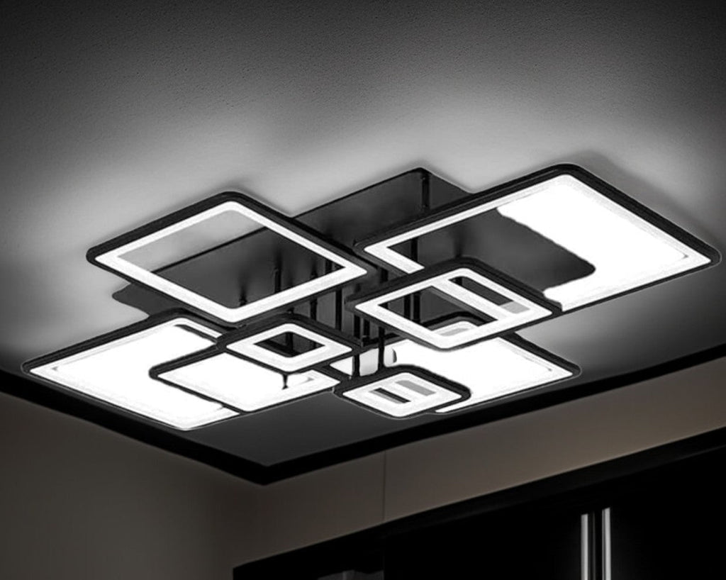 Trevia — Suspension cadres superposés LED