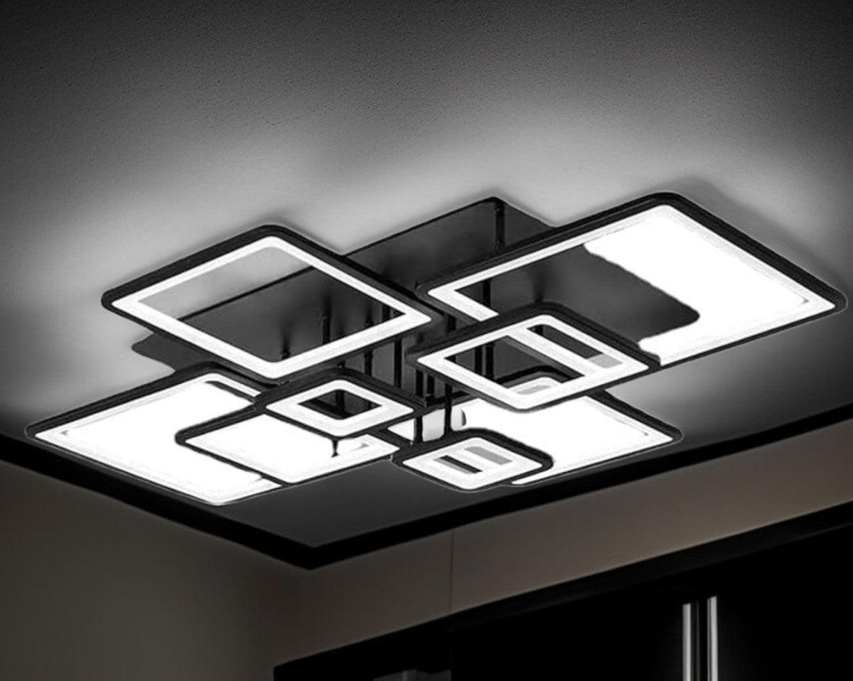 Trevia — Suspension cadres superposés LED