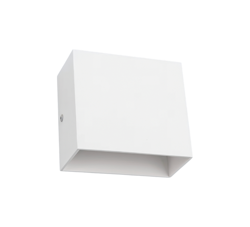 Quadrella — Applique murale cubique noire ou blanche