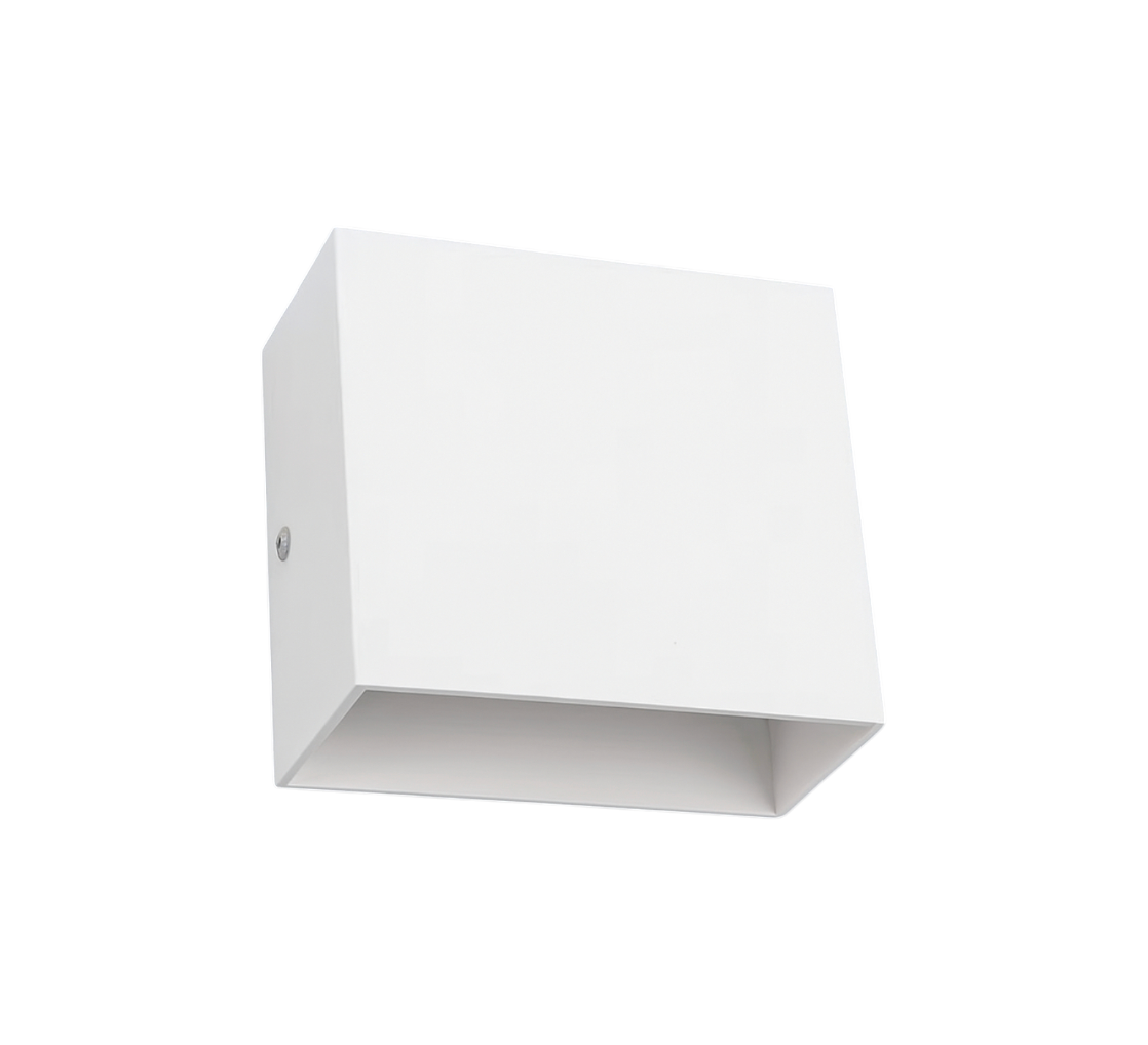 Quadrella — Applique murale cubique noire ou blanche