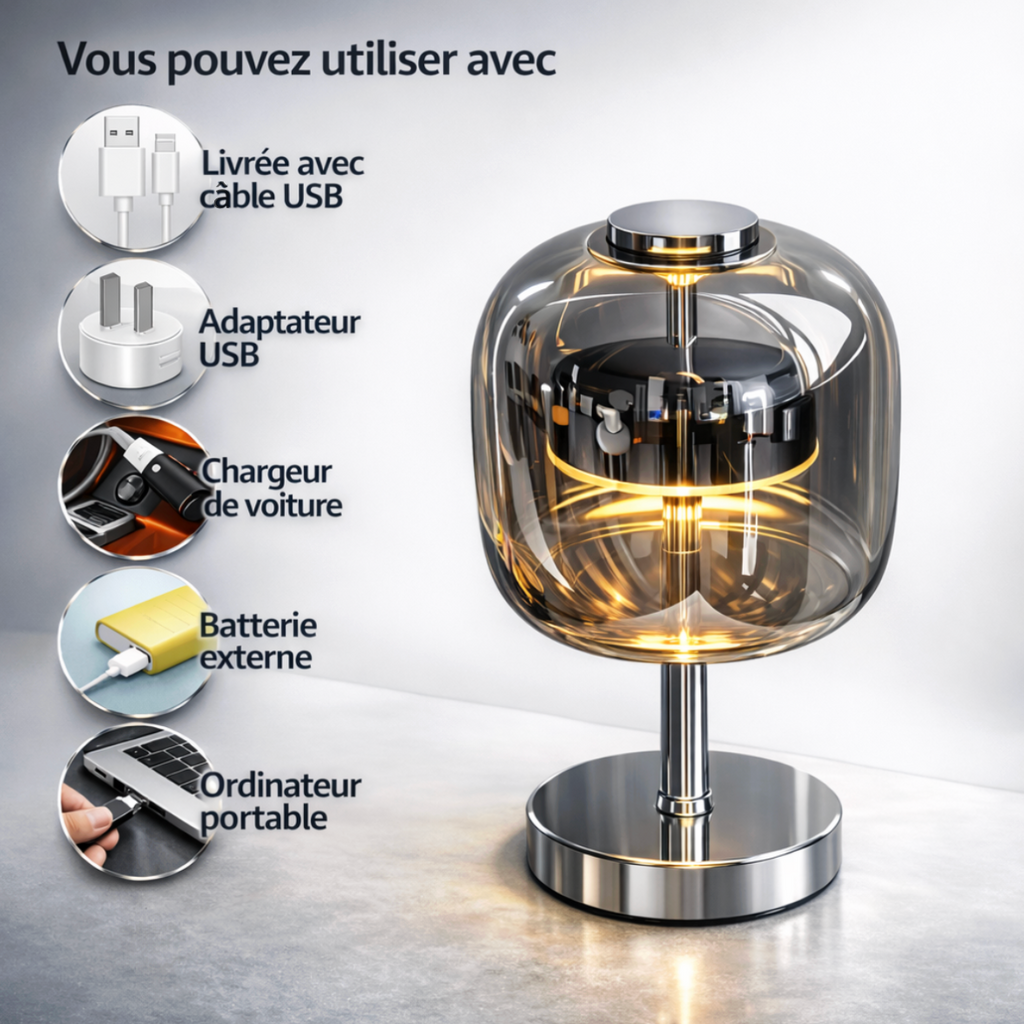 Capsana — Lampe à poser silhouette capsule