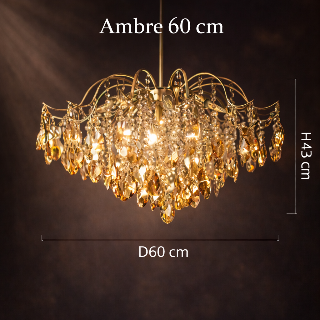Opalina — Suspension globe en verre opalin