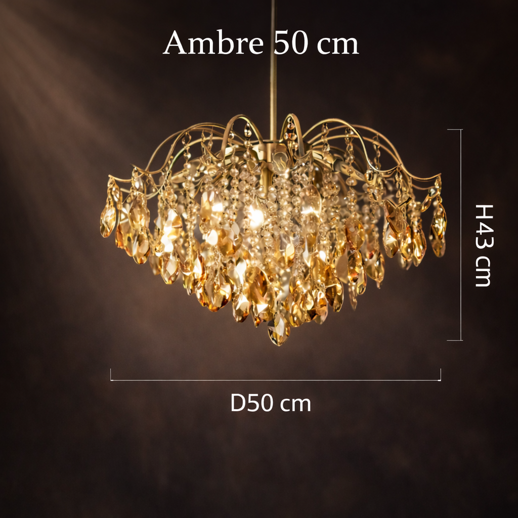 Opalina — Suspension globe en verre opalin