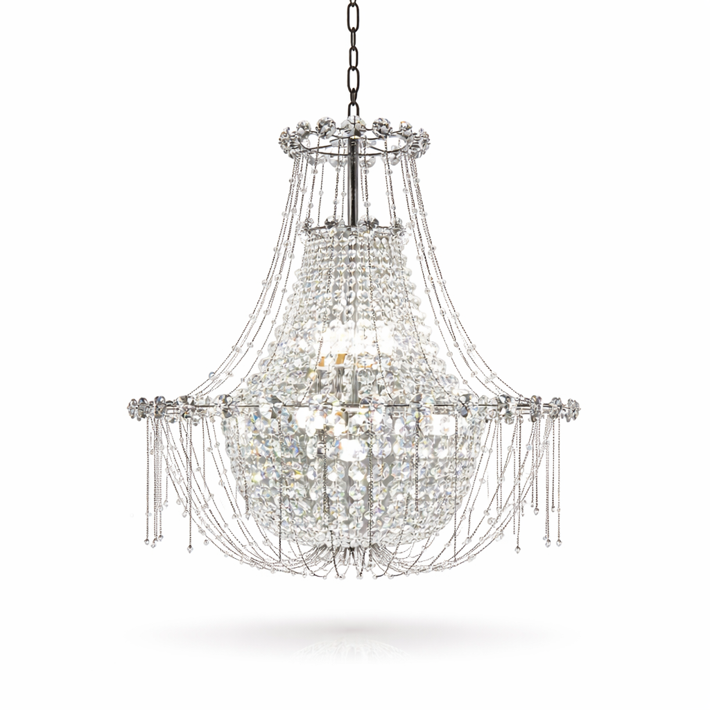 Serenella — Suspension en cristal facetté