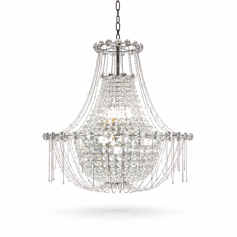 Serenella — Suspension en cristal facetté