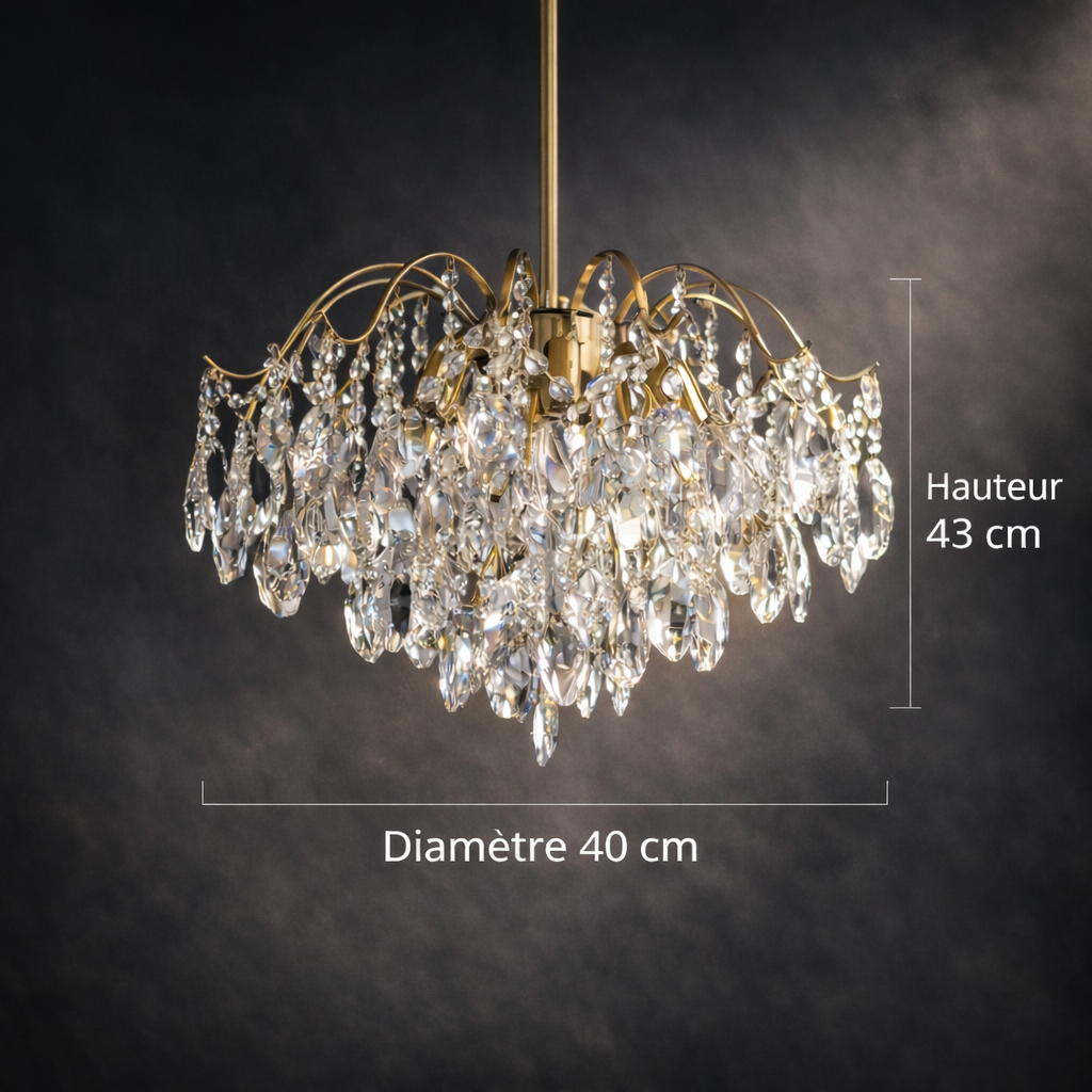 Opalina — Suspension globe en verre opalin
