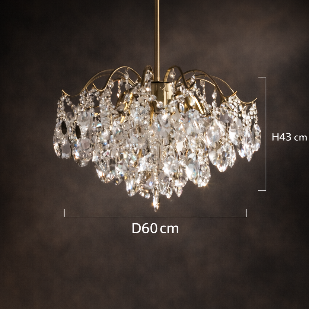 Opalina — Suspension globe en verre opalin