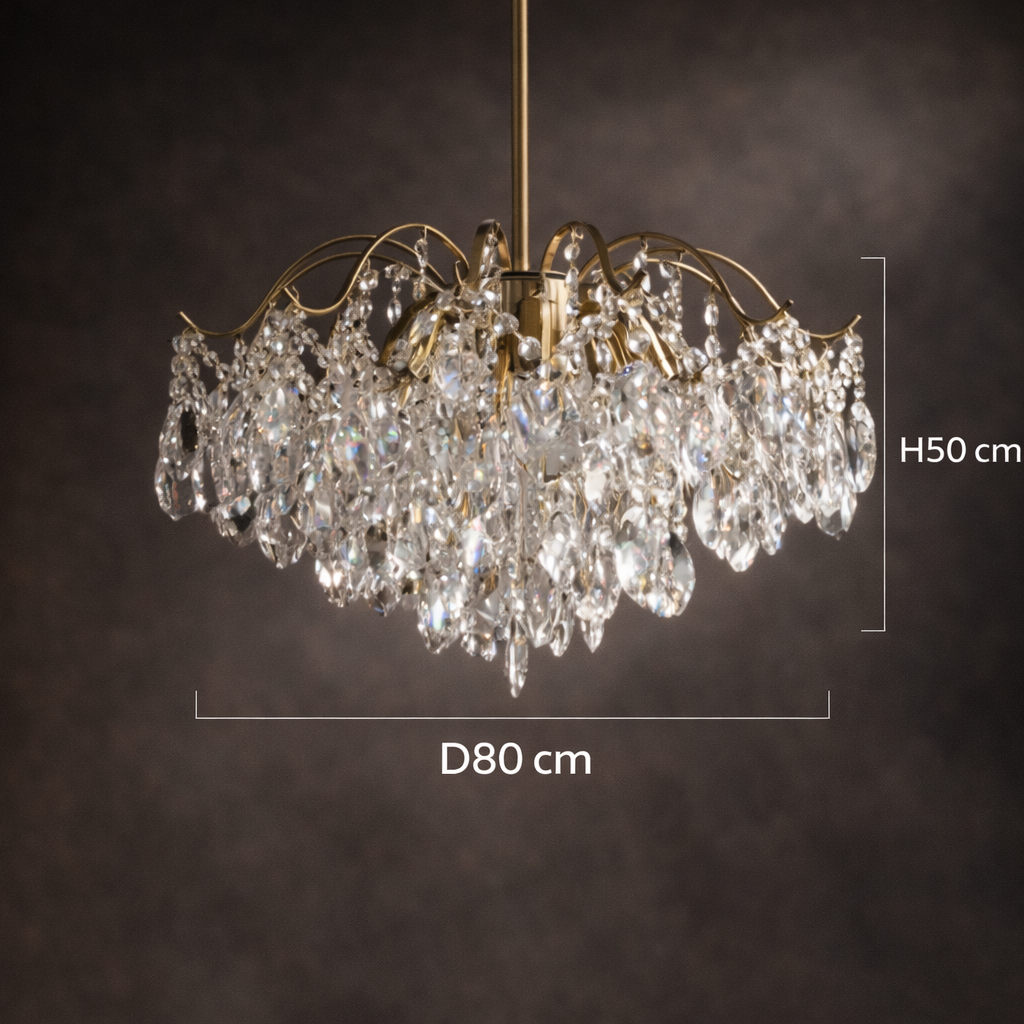 Opalina — Suspension globe en verre opalin