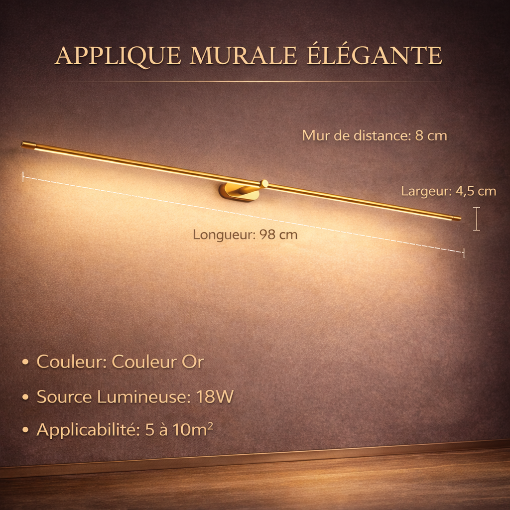 Pinacea — Applique de tableau grande longueur