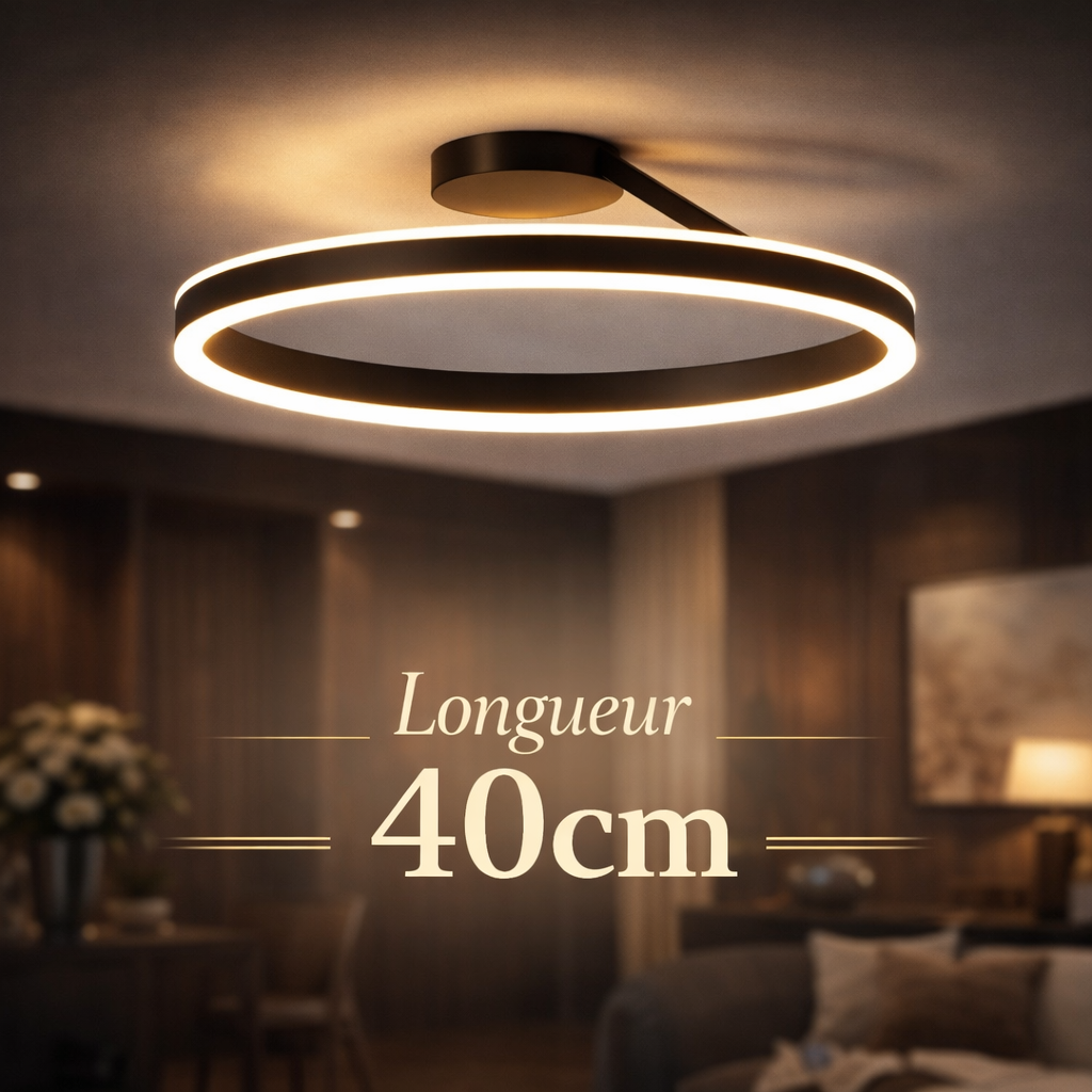Auréa — Plafonnier rond en trois diamètres