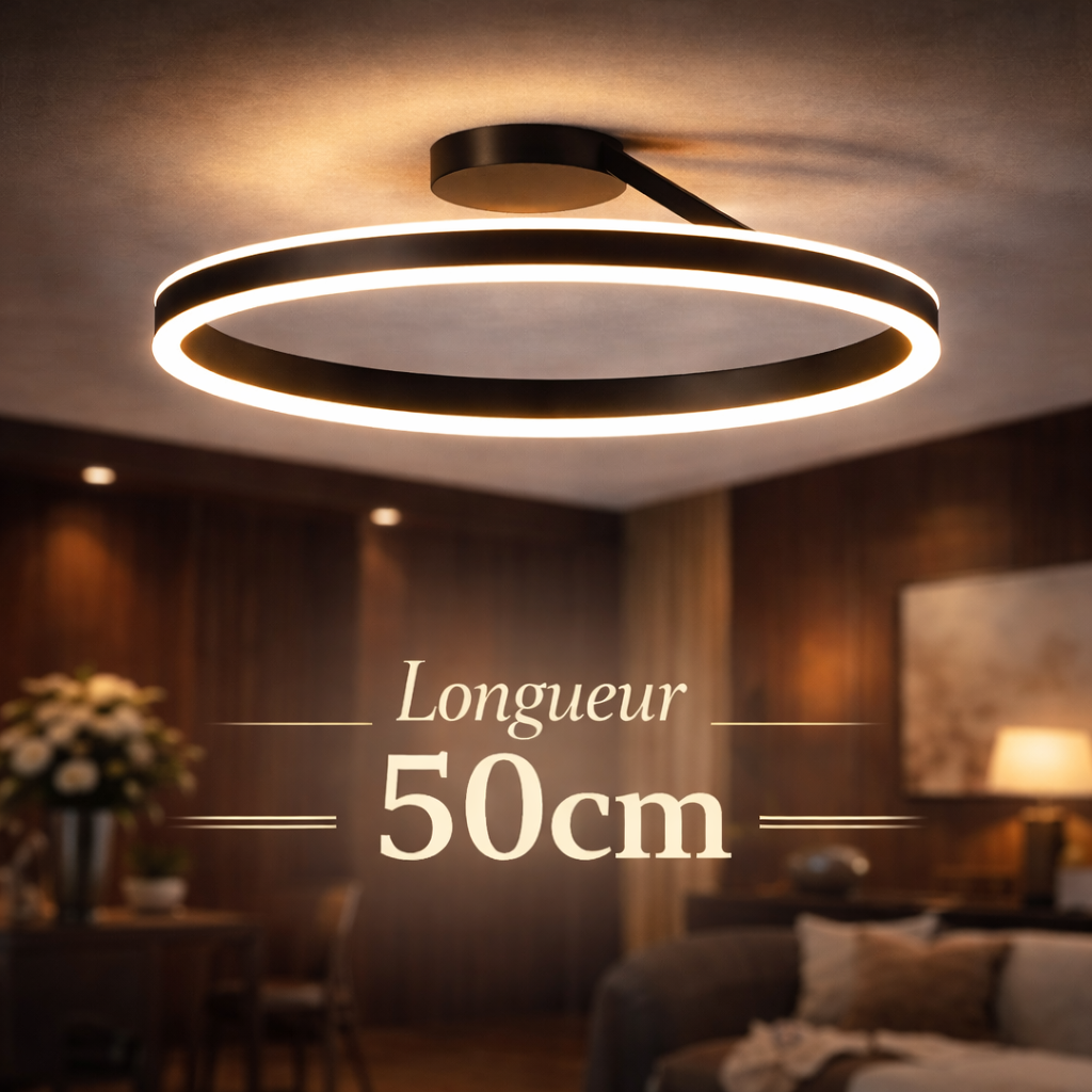 Auréa — Plafonnier rond en trois diamètres