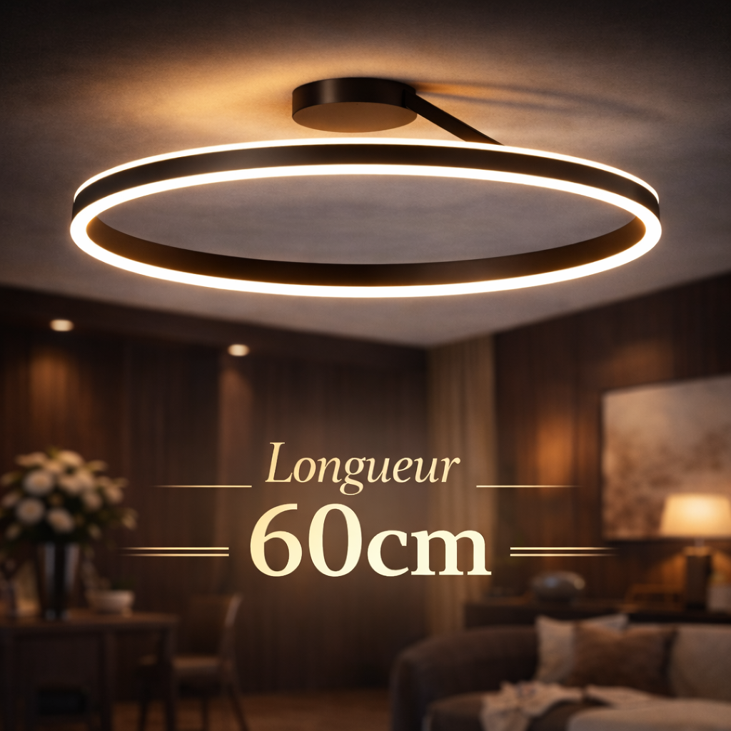 Auréa — Plafonnier rond en trois diamètres