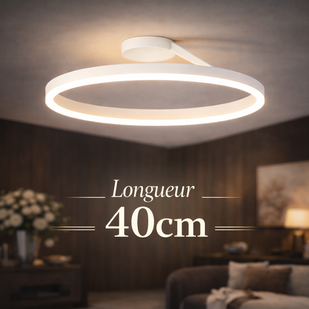 Auréa — Plafonnier rond en trois diamètres