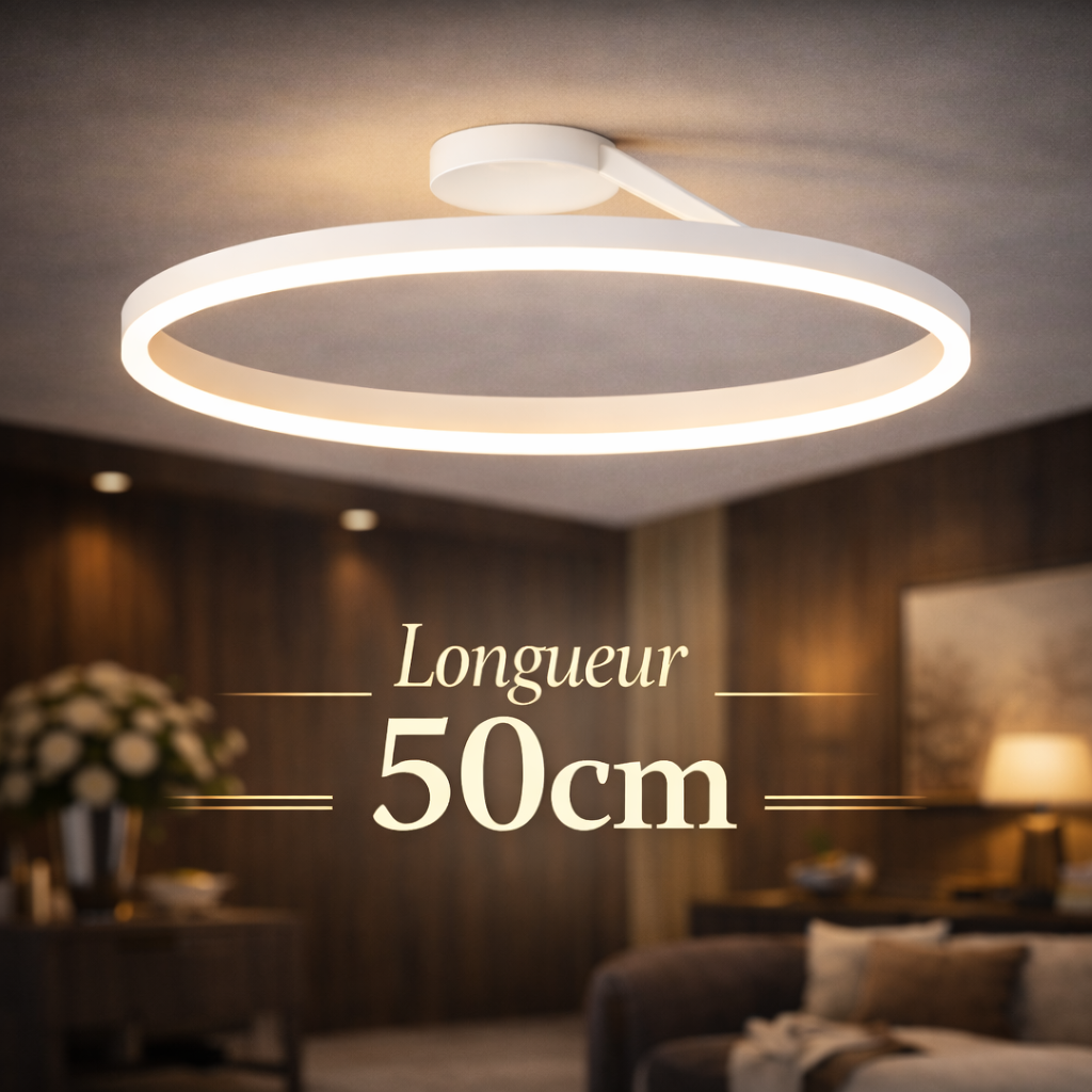 Auréa — Plafonnier rond en trois diamètres