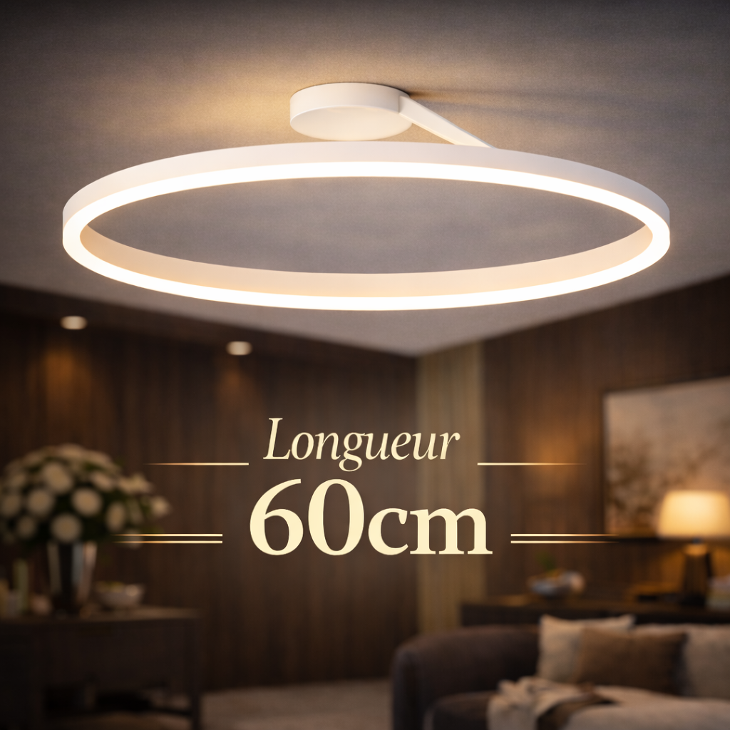 Auréa — Plafonnier rond en trois diamètres