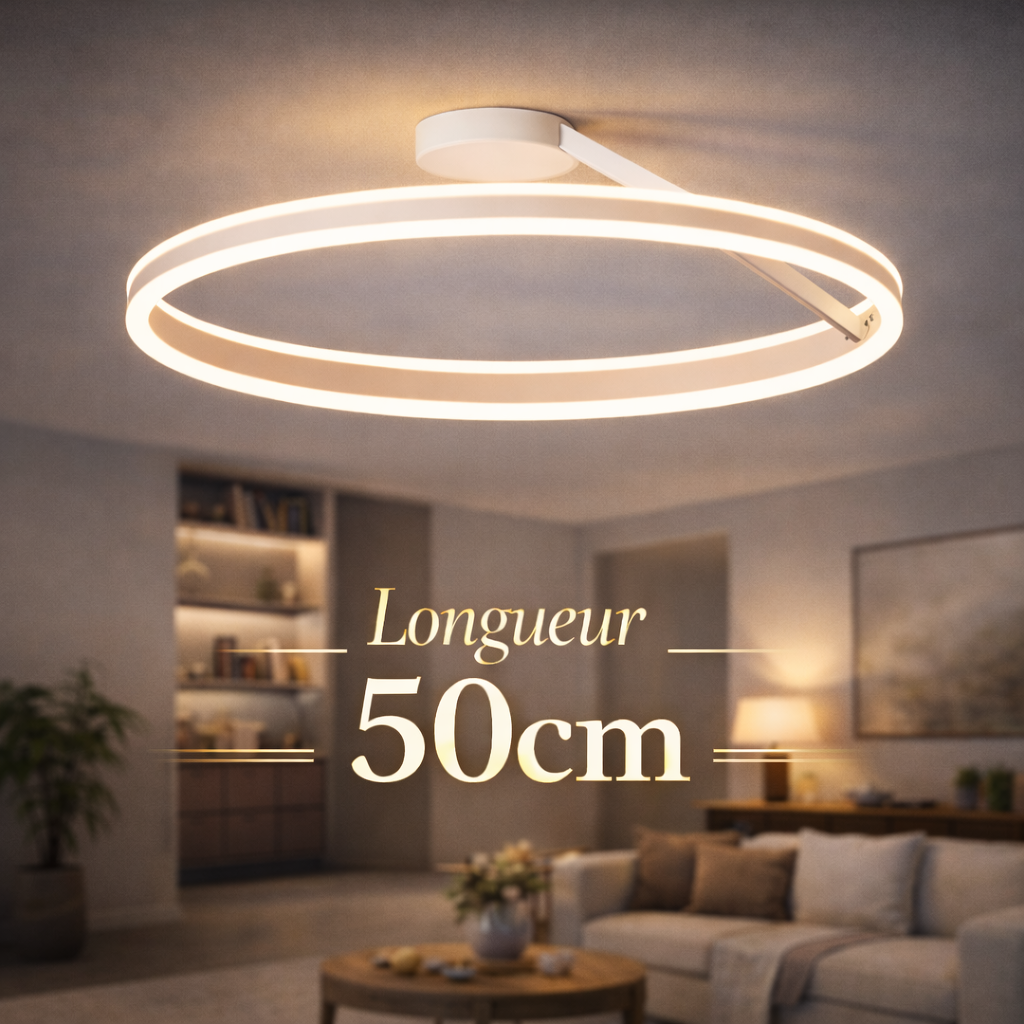 Auréa — Plafonnier rond en trois diamètres