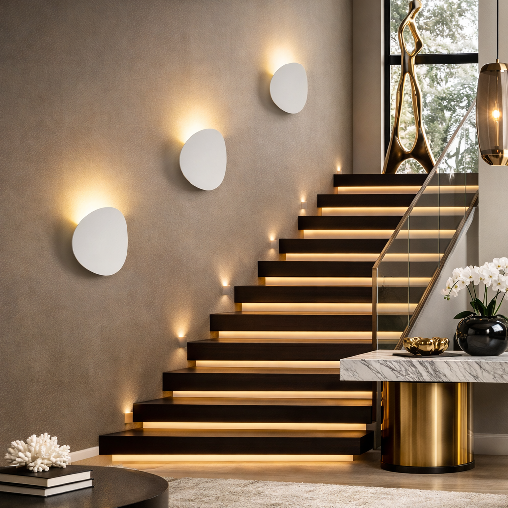 Lunara — Applique murale ronde diffusante