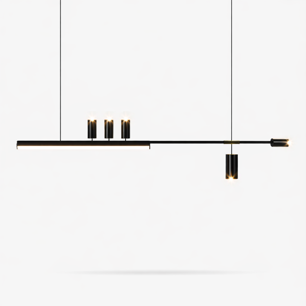 Bilancia — Suspension barre suspendue noir ou or