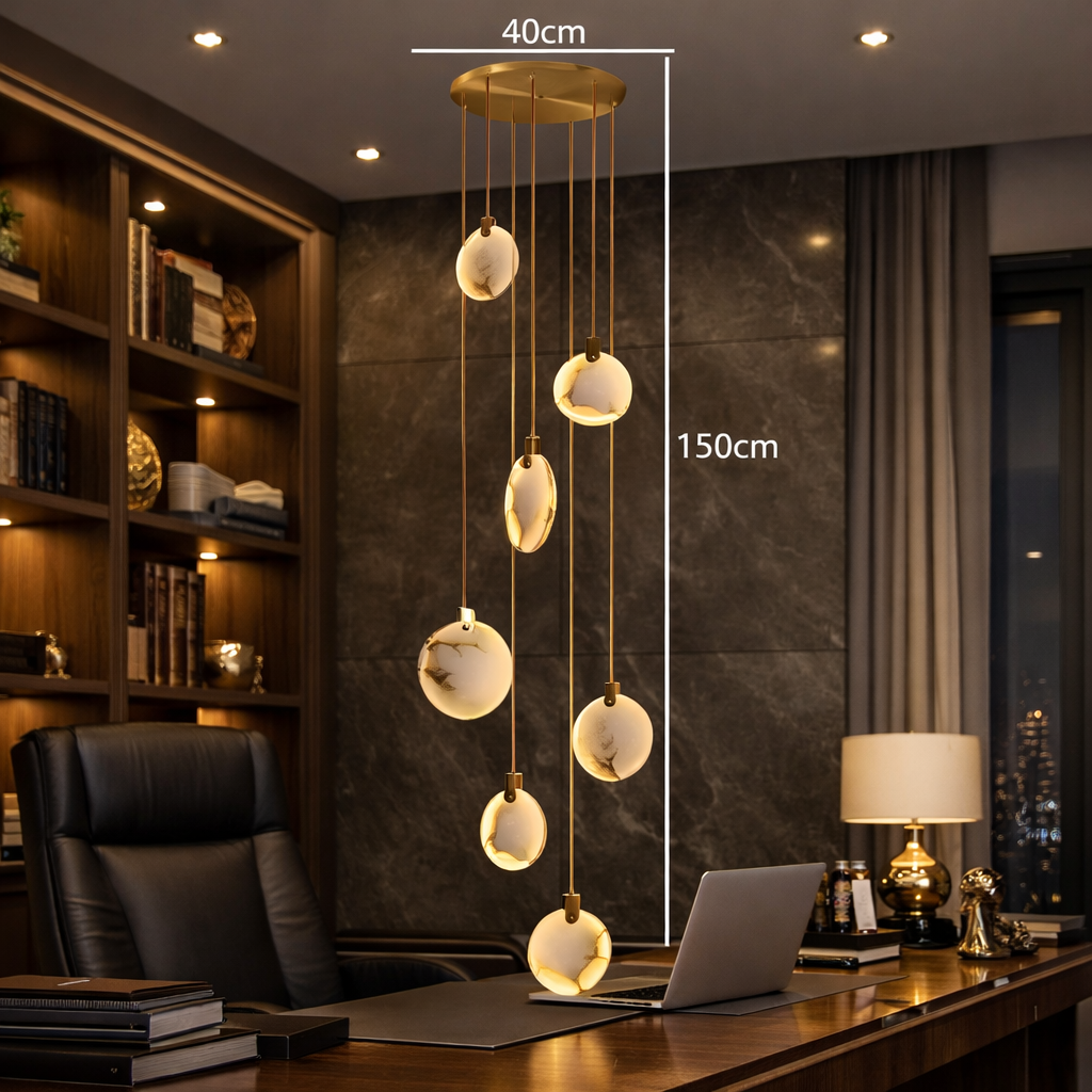 Marmorine — Suspension modulaire à têtes multiples