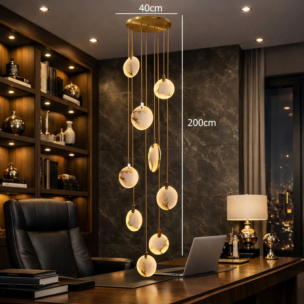 Marmorine — Suspension modulaire à têtes multiples