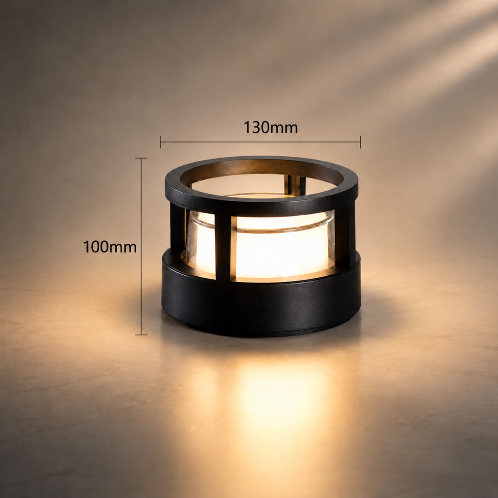 Cilindra — Applique extérieure LED cylindrique