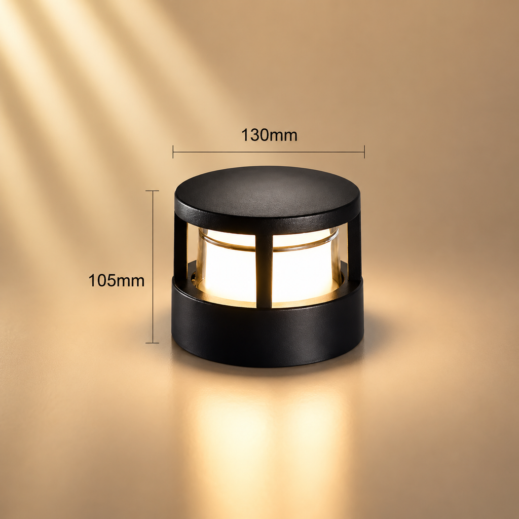 Cilindra — Applique extérieure LED cylindrique