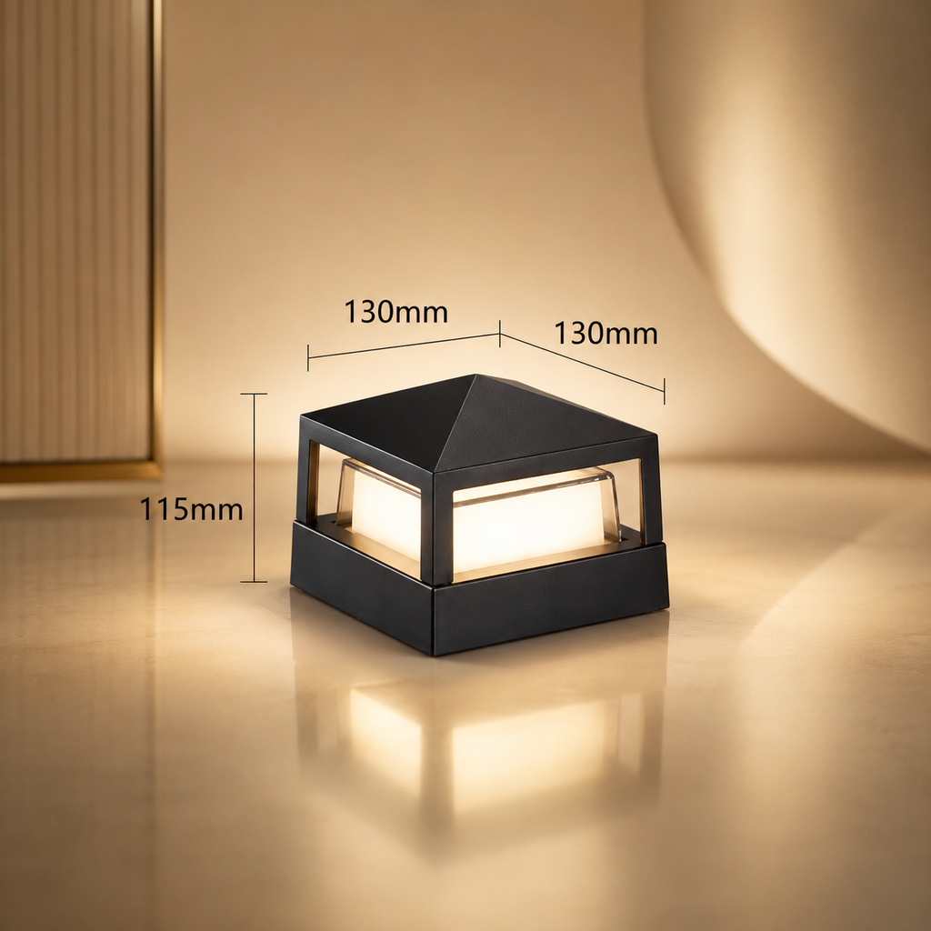 Cilindra — Applique extérieure LED cylindrique