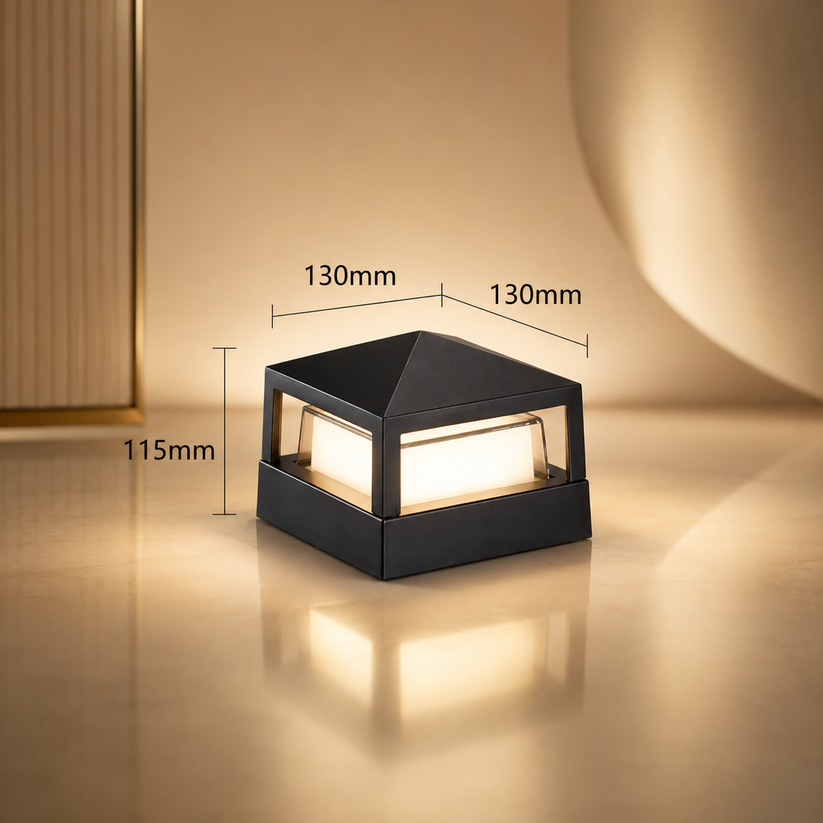 Cilindra — Applique extérieure LED cylindrique