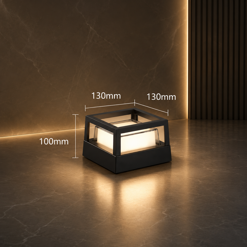 Cilindra — Applique extérieure LED cylindrique