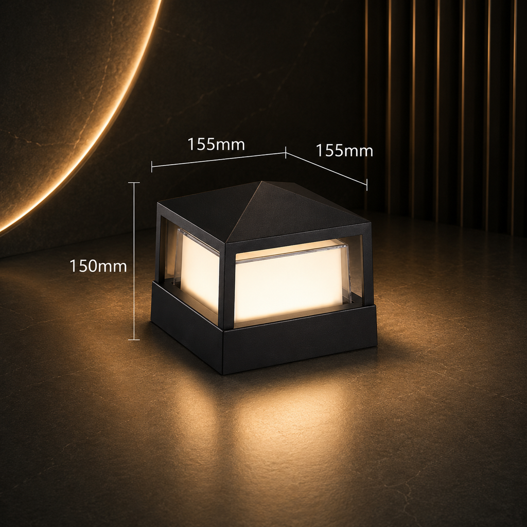 Cilindra — Applique extérieure LED cylindrique