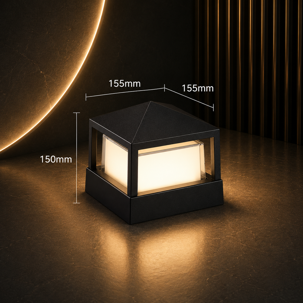 Cilindra — Applique extérieure LED cylindrique