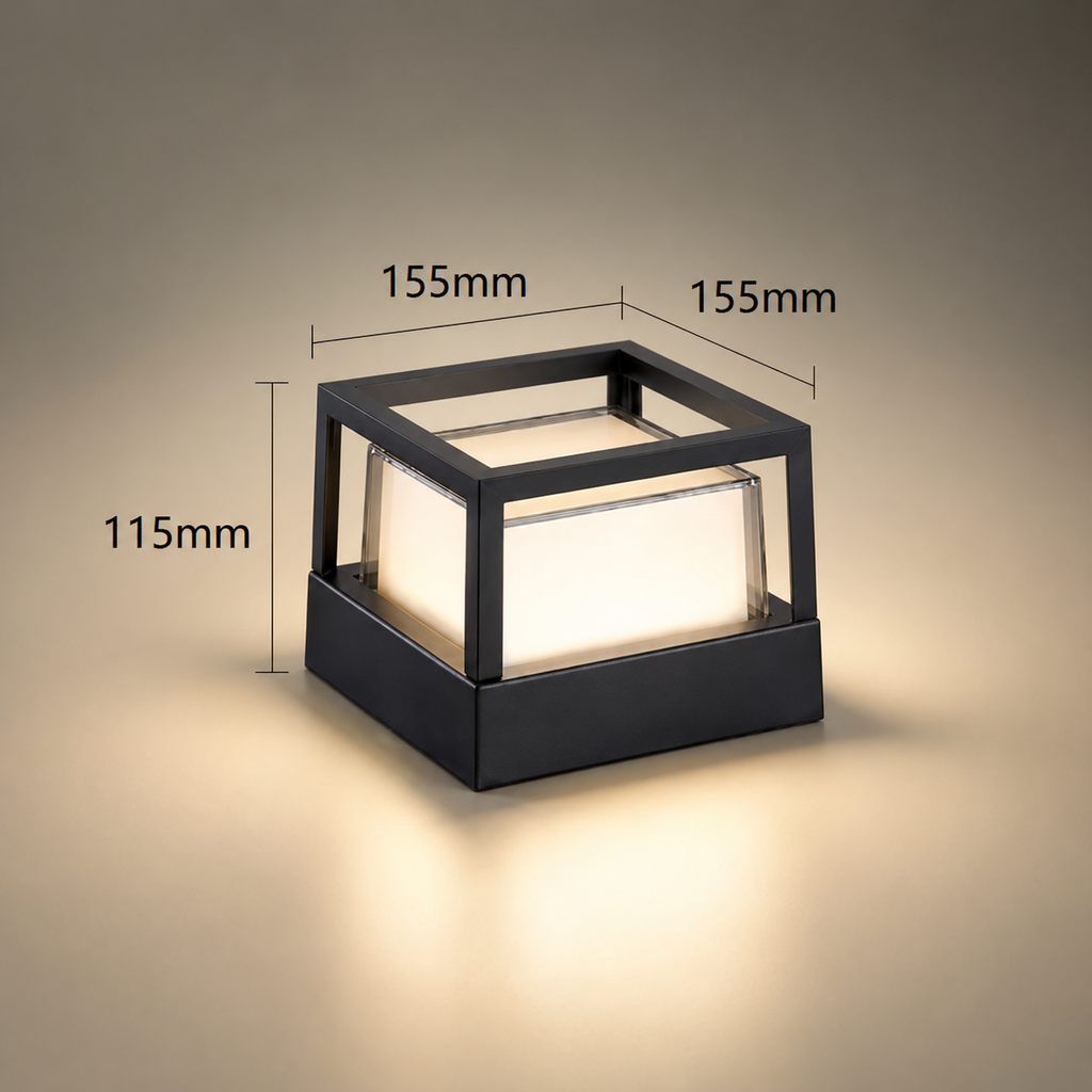 Cilindra — Applique extérieure LED cylindrique