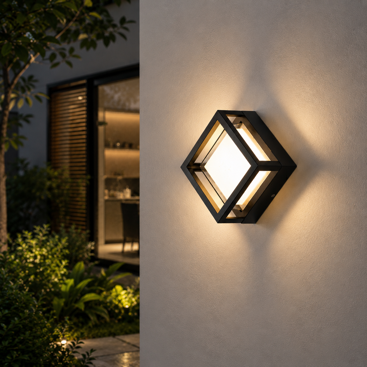 Cilindra — Applique extérieure LED cylindrique