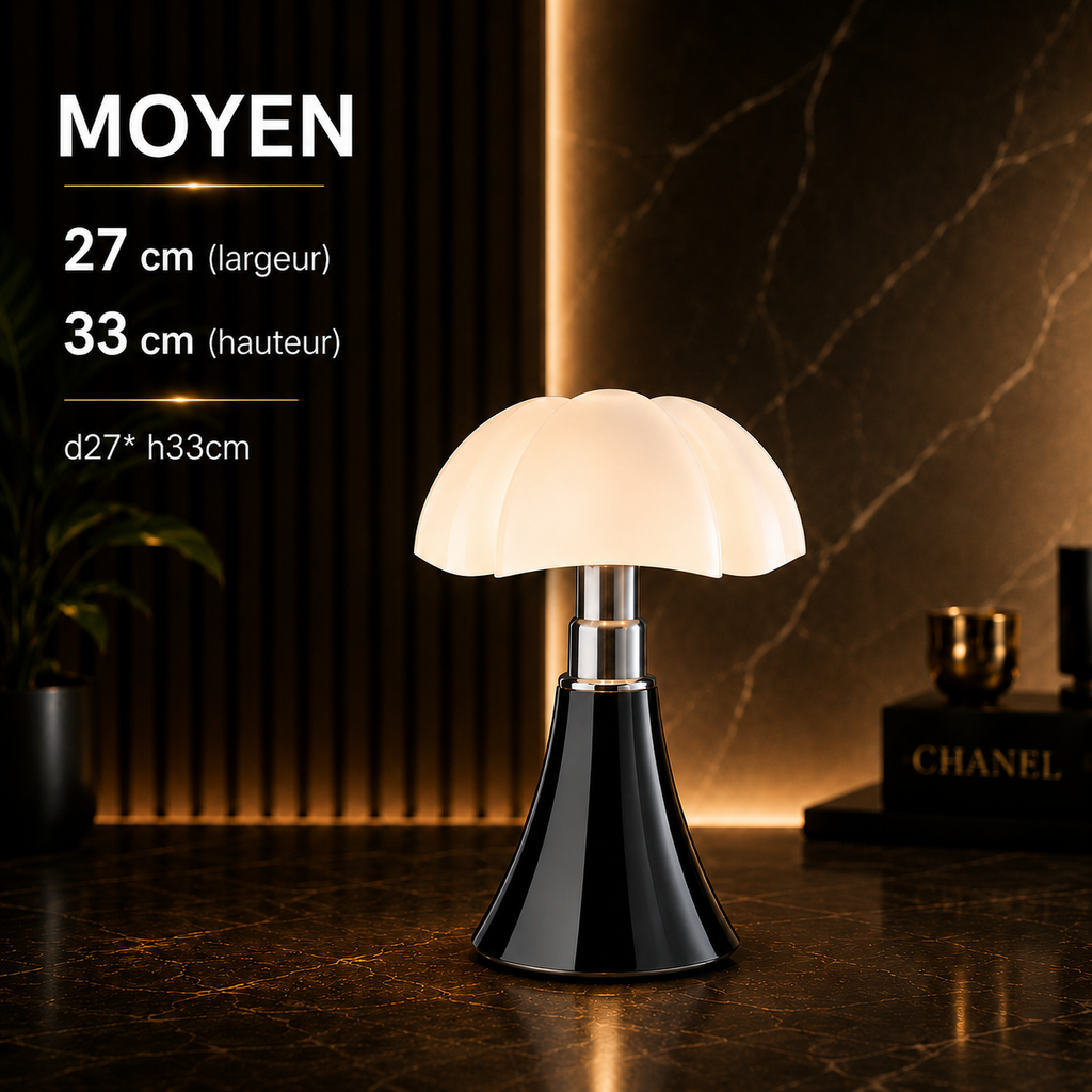 Aurélia — Lampe à poser dôme en métal vintage