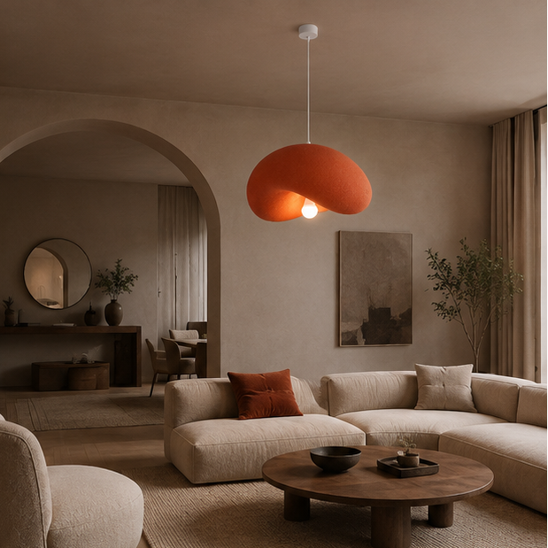 Bruma — Suspension nuage minimaliste en céramique