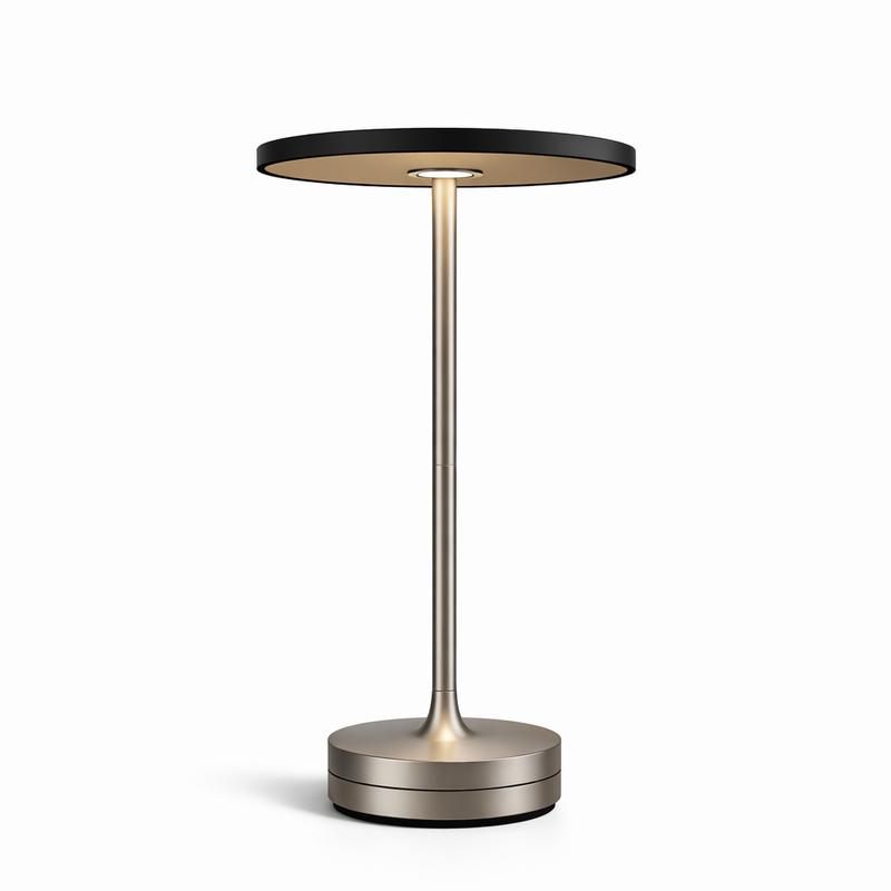Aurina — Lampe de table halo LED rechargeable