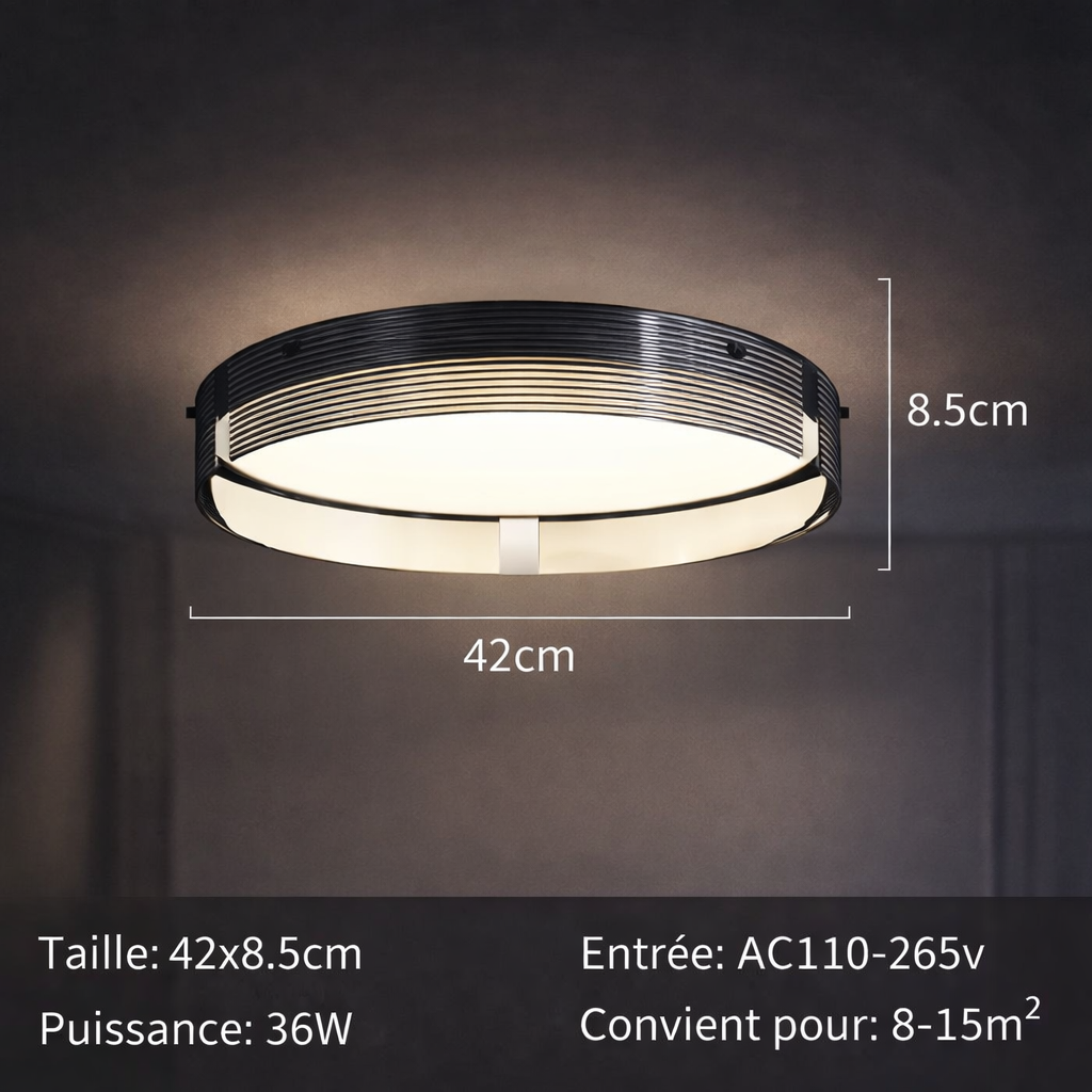 Stratine — Plafonnier à lumière enveloppante