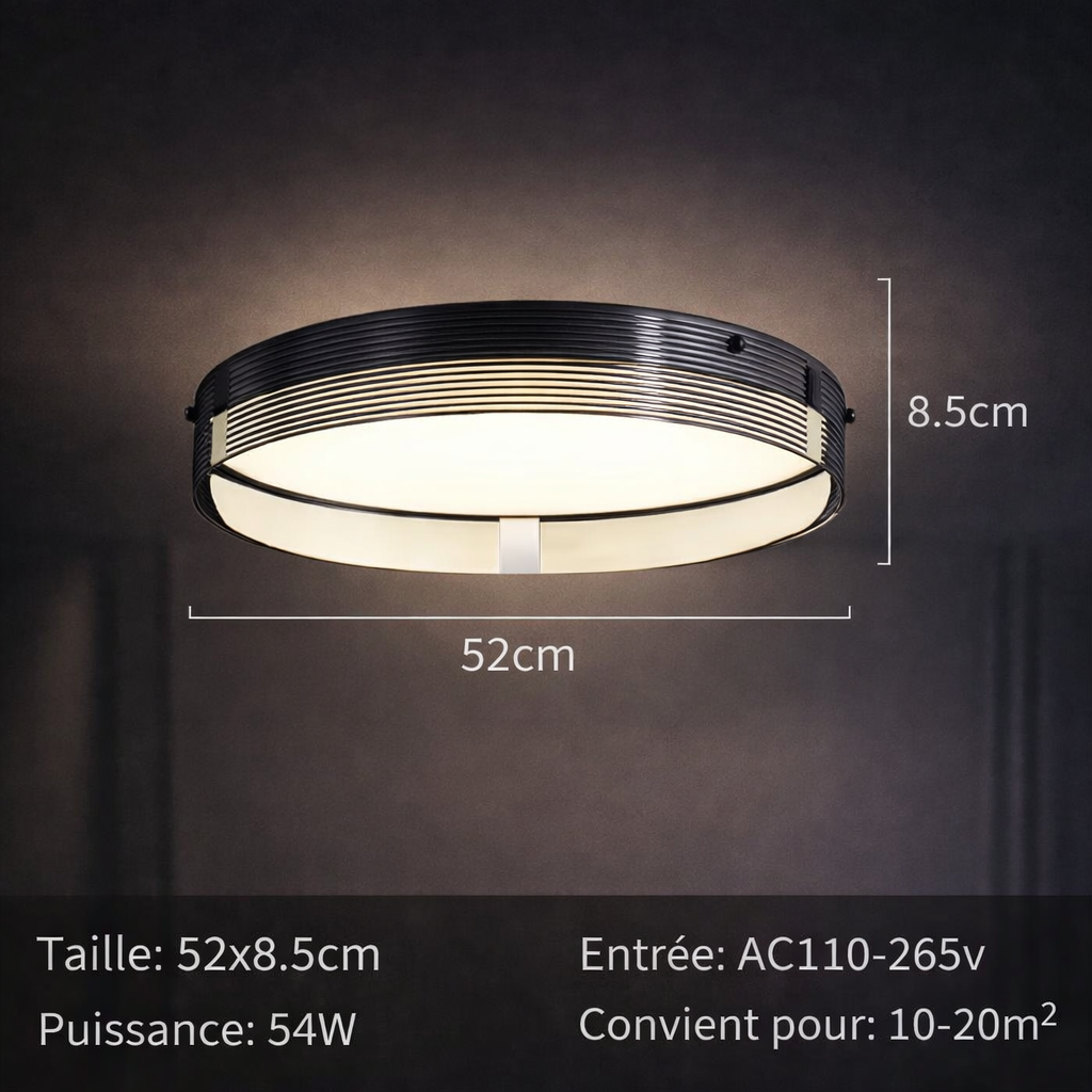 Stratine — Plafonnier à lumière enveloppante