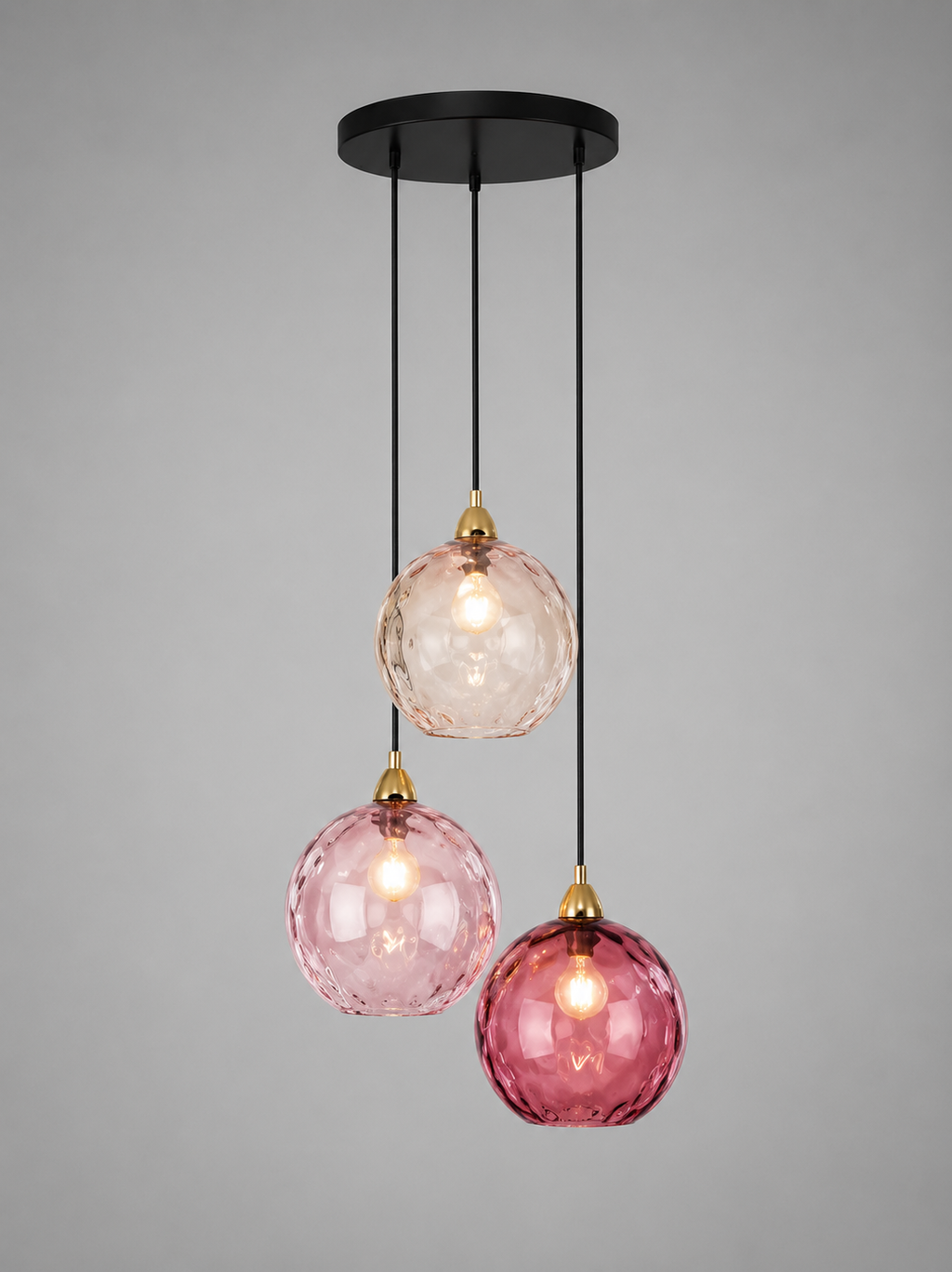 Celesta — Suspension en verre coloré