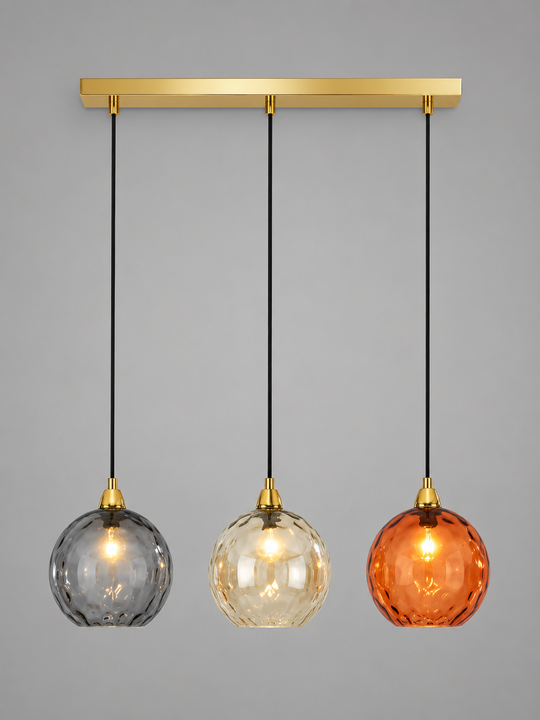 Celesta — Suspension en verre coloré